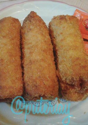Foto resep Roti Goreng Sosis