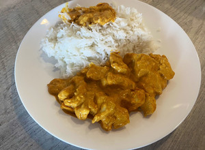 Foto principal de Arroz basmati con pollo al curry