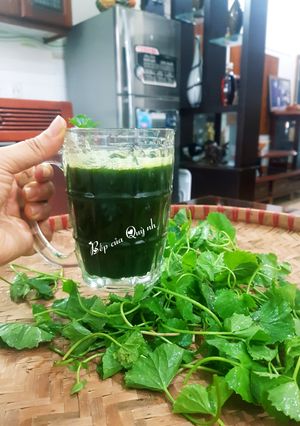 Hình của món Nước rau má.