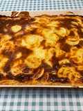 Gratin de pommes de terre au vacherin mont d’or et bleu d’auvergne
