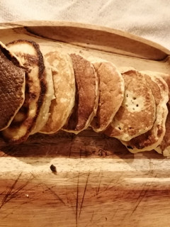 Una foto de Panqueques de plátano para bebes