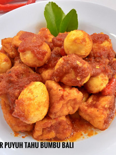 Foto resep Tahu Telur Puyuh Bumbu Bali