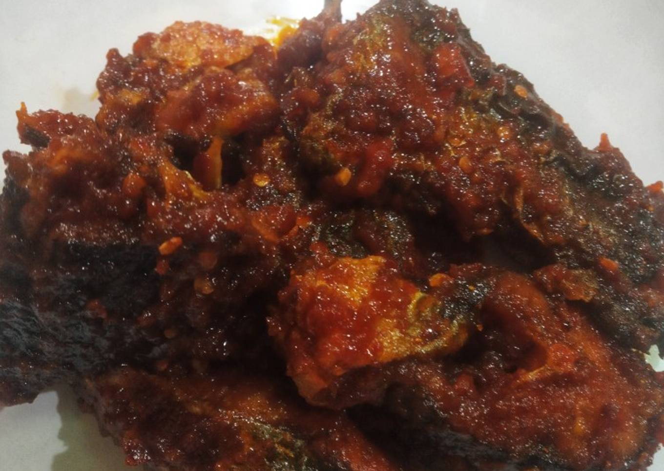 Balado ikan patin