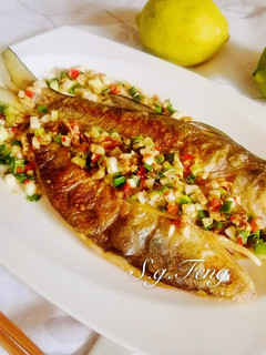 椒鹽午仔魚(一夜干) 的食譜成品照片