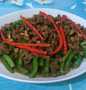 Langkah Gampang Menyiapkan Resep  Tumis buncis daging cincang yang Menggugah Selera, Lezat Sekali