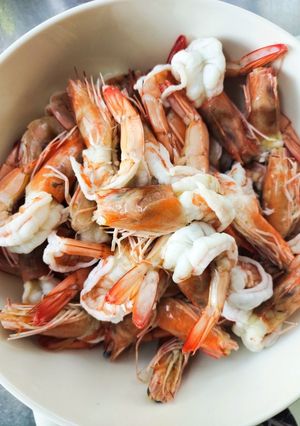 รูปของ กุ้งผัดพริกไทยดำ🦐