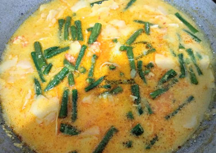 Resep Sayur rebung udang santan yummy😊, Sempurna