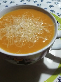 Una foto de Sopa crema de calabaza (sin crema)