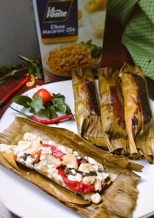 Foto resep Pepes Makaroni Ayam Tahu
