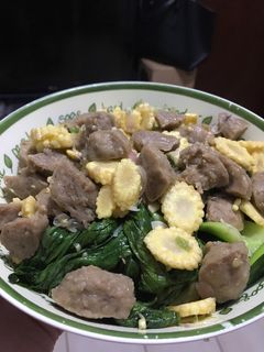 Foto resep Cah Pakcoy Putren dan Baso