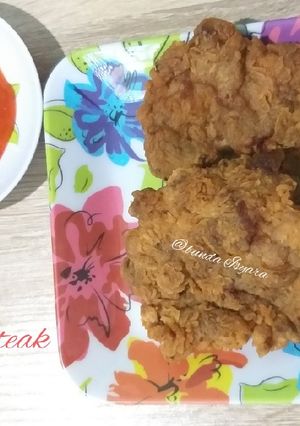 Foto resep Crispy Beef Steak🥩