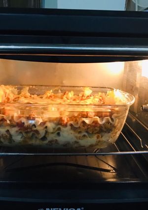 A picture of Chicken Lasagne.
