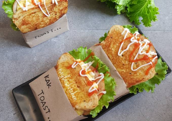 Cara Gampang Menyiapkan Jiwa Toast/Sandwich, Enak