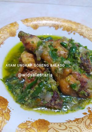 Foto resep Ayam Ungkap Goreng Balado