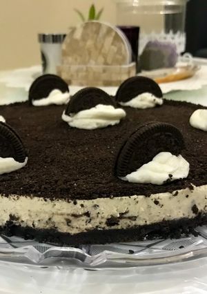 صورة لوصفة تشيز كيك الاوريو