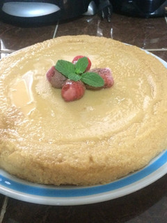 Una foto de Flan casero