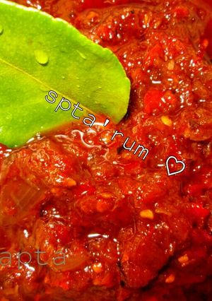 Foto resep Sambel Tomat Trasi abon cabe wangi jeruk
