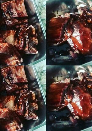 Una foto de Costilla de cerdo BBQ