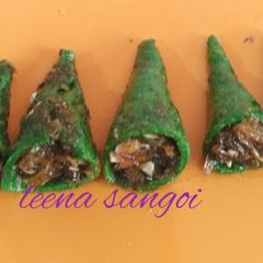 Kaju gulkand paan A picture of Kaju gulkand paan.