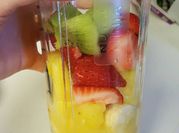 A picture of orange pulp