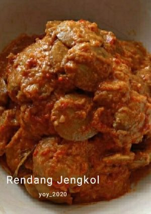 Foto resep Rendang jengkol