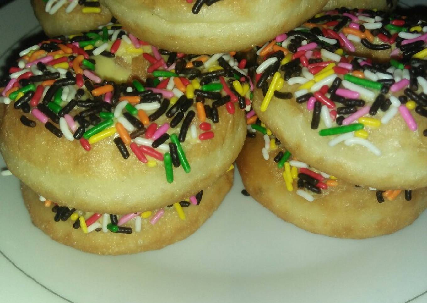 Donat Kampung Tanpa Telur Metode Autolisis