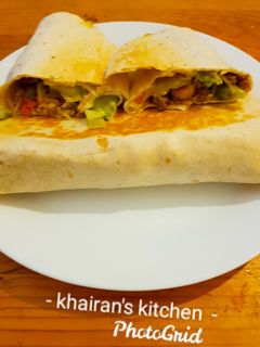 Beef burrito ainihin hoton girkin