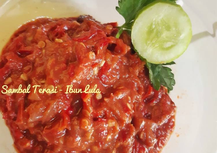 Sambal Terasi cocok untuk Ayam Bakar
