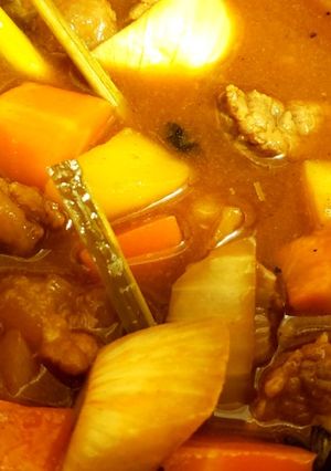 Hình của món Bò sốt vang.
