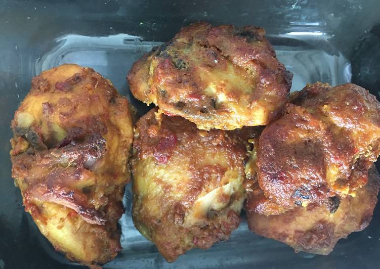 Resep Recook Ayam Bakar Bumbu Padang Azie Darmawan Anti Gagal