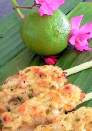 Une photo de Brochettes de poulet haché de l'ile de Bali