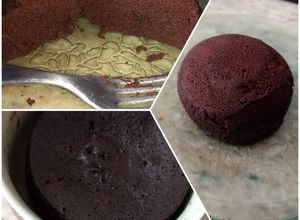 Una foto de Mug cake súper sano ultra light DMA f2 #cocinarapidayfacil