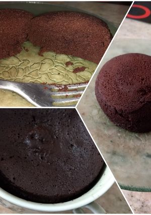 Una foto de Mug cake súper sano ultra light DMA f2 #cocinarapidayfacil