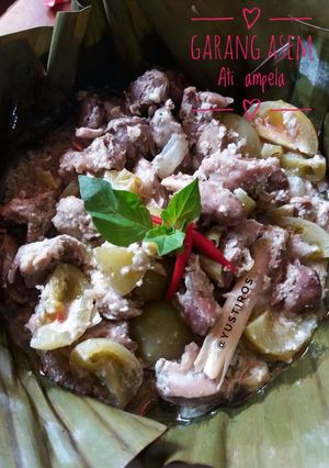 Foto resep Garang asem ati ampela
