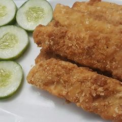 A picture of Crispy yam chips.