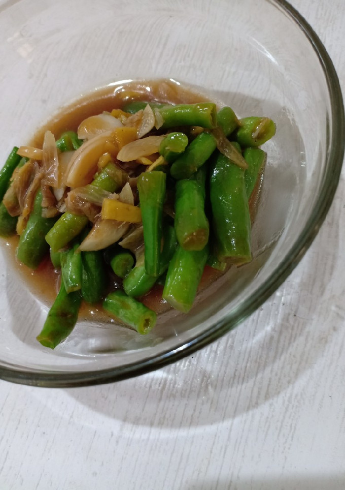 Foto resep Buncis bawang jahe
