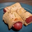 Hojaldres de queso y salchichas - Cena Rápida Fácil y Sin Gluten