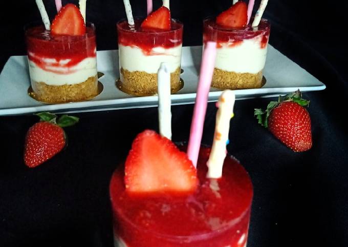 Cheese Cake Mini Strawberry