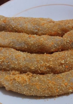 Foto resep Cilung/Papeda Gulung Tepung Roti Isi Abon (Pedas Manis)