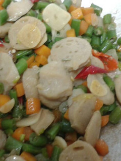 Foto resep tumis buncis bakso