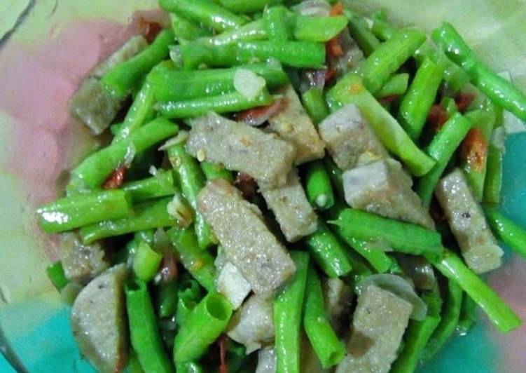 Resep Tumis kacang campur oncom/tempe gembus 😊🙏 yang Sempurna