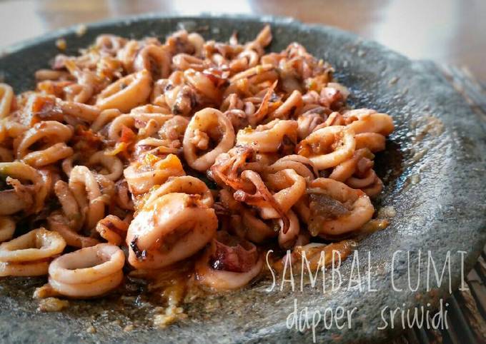 Resep Sambal Cumi Oleh Dapoer Sriwidi Cookpad