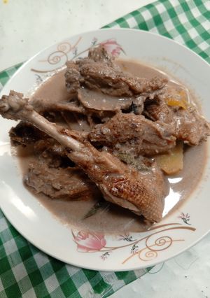 Foto resep Bebek Masak Putih