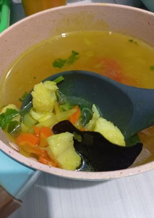 Foto resep Dori Kuah Kuning Segar Bumbu Iris
