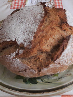 Teljes kiőrlésű cipó - vekni recept fotója