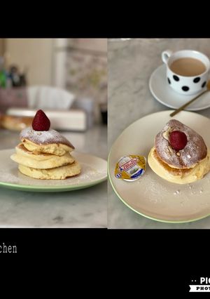 Foto resep Jiggly,fluffy pancake