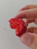 Snack fresco de frutillas