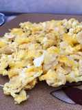 Migas con huevo