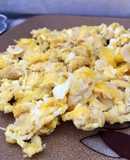 Migas con huevo