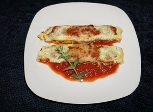 Una foto de CANELONES CASEROS RELLENOS CON CARNE. JON STYLE